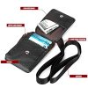 KB172 Antimagnetic RFID Leather Card Holder Office Work Certificate Case Chest Card (Black) - Image 8