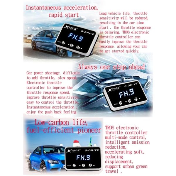 Hyundai Sonata 2015-2019 TROS TS-6Drive Potent Booster Electronic Throttle Controller - Image 8