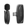 YESIDO KR11 Low-latency Wireless Lavalier Microphone with Type-C Receiver (Black)