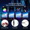 Car Startup Scan Through Hood LED Daytime Running Atmosphere Light, APP Control, Length: 1.2m (Symphony) - Image 5