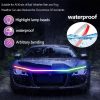 Car Startup Scan Through Hood LED Daytime Running Atmosphere Light, APP Control, Length: 1.2m (Symphony) - Image 6