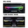 Car Startup Scan Through Hood LED Daytime Running Atmosphere Light, APP Control, Length: 1.2m (Symphony) - Image 8