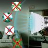 UVC Ozone Sterilizer Germicidal Disinfection Lamp, Specification: E27 110V 72 LEDs Lamp Cup Style - Image 3