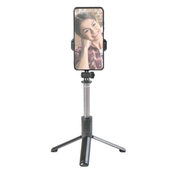 Q07 Bluetooth Selfie Stick Multifunctional Live Broadcast Tripod Without Light (Black) - Image 6