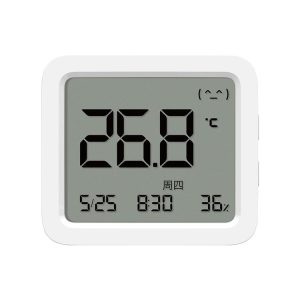 Original Xiaomi Mijia Smart Bluetooth Digital Thermometer Hygrometer 3 (White)