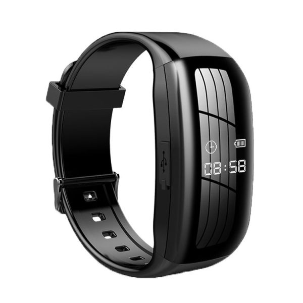 JNN D5 HD Noise Reduction Smart Recording Electronic Bracelet, Capacity: 8GB