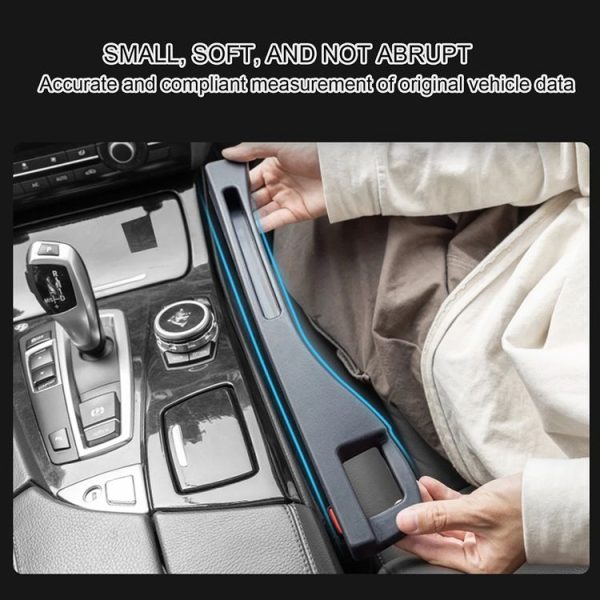 A8752-02 Car Passenger Seat Gap Bar Interior Armrest Box Gap (Black) - Image 6