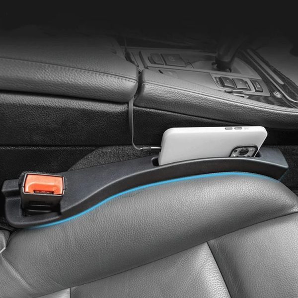 A8752-02 Car Passenger Seat Gap Bar Interior Armrest Box Gap (Black) - Image 7