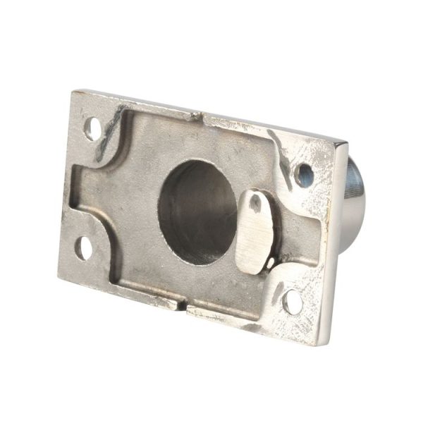 A8767 Ship / Yacht 316 Stainless Steel 90 Degree Square Tube Holder with Screws + Wrench (Silver) - Image 3