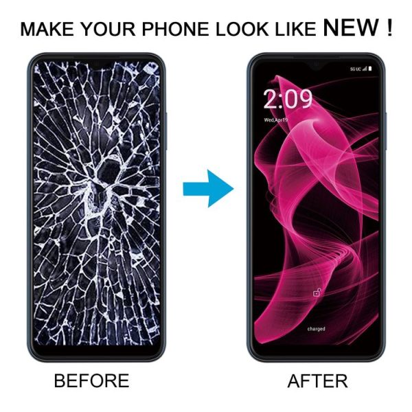 T-Mobile REVVL 6X Pro 5G LCD Screen with Digitizer Full Assembly - Image 6