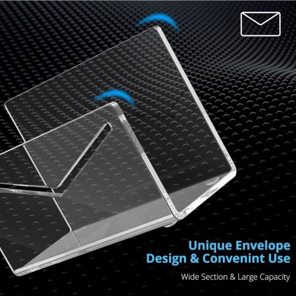 YX081 Acrylic Envelope Storage Display Stand - Image 4