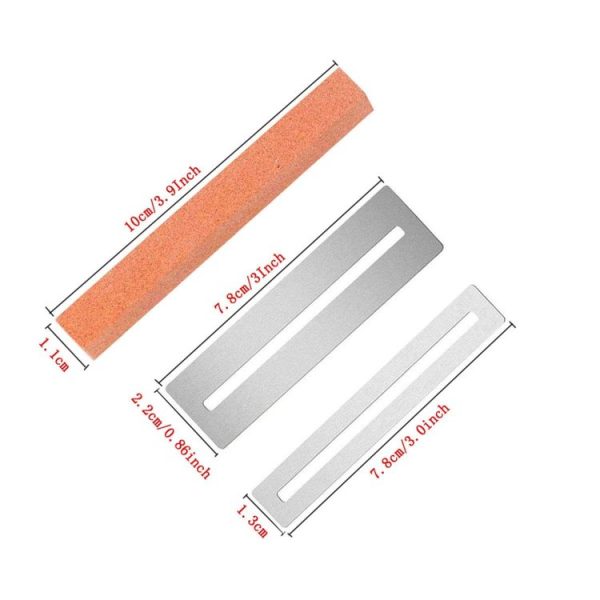 Guitar Neck Measuring Ruler Guitar Sharpening File Guitar Neck Notch Ruler Fret Polishing Pad - Image 4