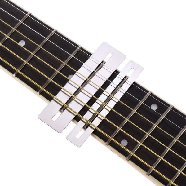 Guitar Neck Measuring Ruler Guitar Sharpening File Guitar Neck Notch Ruler Fret Polishing Pad - Image 6