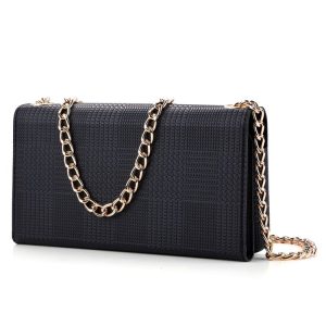 ViLi GHC Series Crossbody Bag RFID Leather Phone Case, 20 x 10 x 3.5cm (Black)
