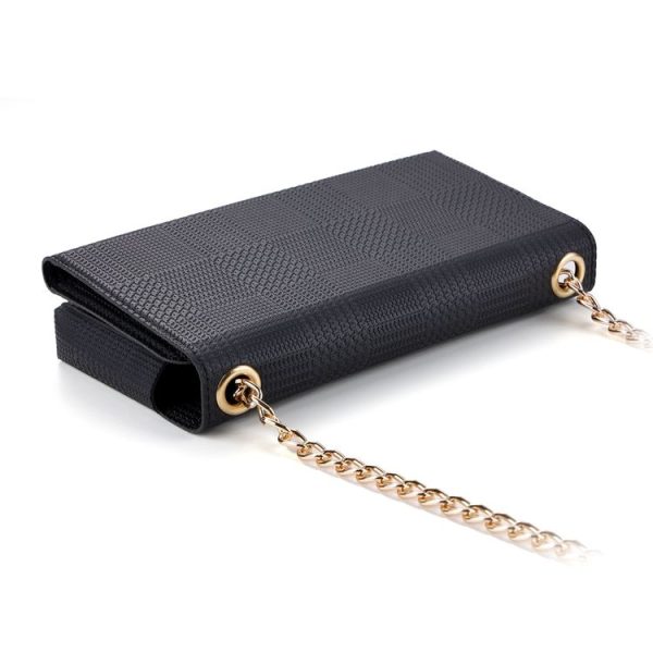 ViLi GHC Series Crossbody Bag RFID Leather Phone Case, 20 x 10 x 3.5cm (Black) - Image 4