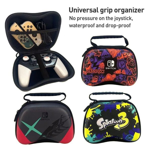 Cartoon Universal Game Console Handle Storage Bag (Purple) - Image 2