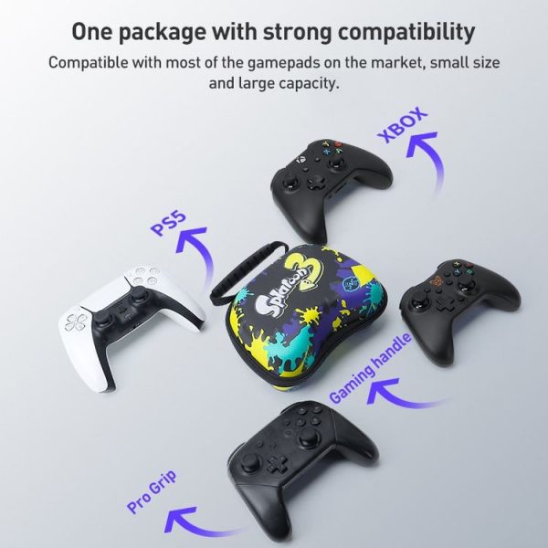 Cartoon Universal Game Console Handle Storage Bag (Purple) - Image 3