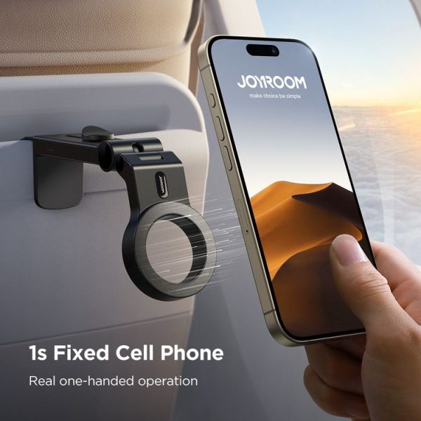 JOYROOM JR-ZS365 Magnetic Travel Phone Holder (Black) - Image 2