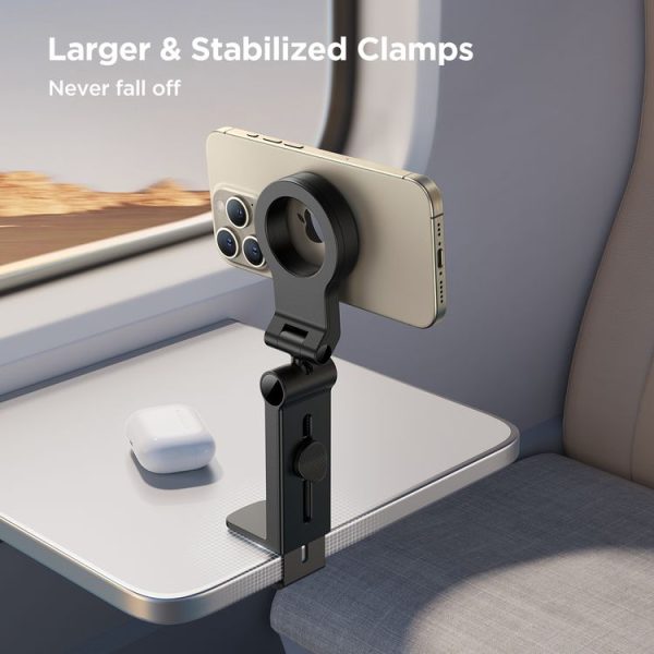 JOYROOM JR-ZS365 Magnetic Travel Phone Holder (Black) - Image 5