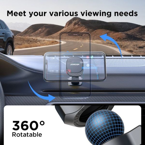 JOYROOM JR-ZS400 Car Dashboard Magnetic Phone Holder (Black) - Image 2