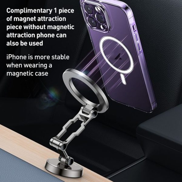 Yesido C203 Car Dashboard MagSafe Magnetic Phone Holder (Black) - Image 10