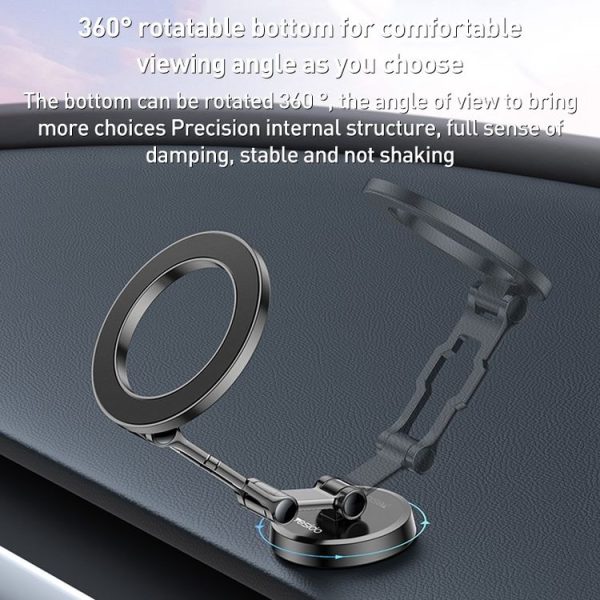Yesido C203 Car Dashboard MagSafe Magnetic Phone Holder (Black) - Image 5