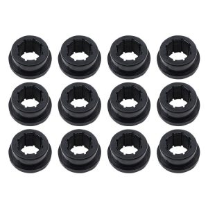 Skunk2 EG EK LCA Control Arms Front Lower Rear Replacement Bushing Kit (Black)
