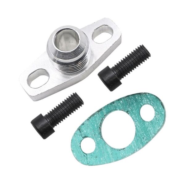 T3 T4 T04E GT42 Car Turbine Oil Supply Pipe Flange Gasket AN4 Joint Adapter - Image 4