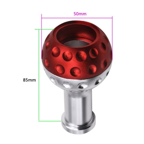 Car Modified Metal Gear Stick Shift Knob Universal Gear Head (Black) - Image 3