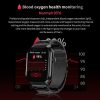 2.01 inch Silicone Strap Bluetooth Call Smart Watch Support Heart Rate Monitoring / Non-invasive Blood Sugar (Black) - Image 12