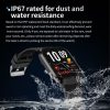 2.01 inch Silicone Strap Bluetooth Call Smart Watch Support Heart Rate Monitoring / Non-invasive Blood Sugar (Black) - Image 19