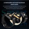 2.01 inch Silicone Strap Bluetooth Call Smart Watch Support Heart Rate Monitoring / Non-invasive Blood Sugar (Black) - Image 4