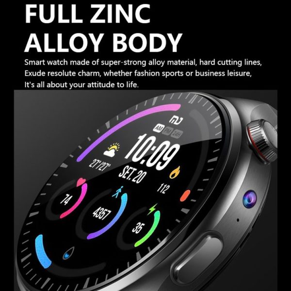 1.53 inch Front Camera Smart Watch Support AI Voice / SIM Card, Specification: 2GB+32GB (Tarnish) - Image 7