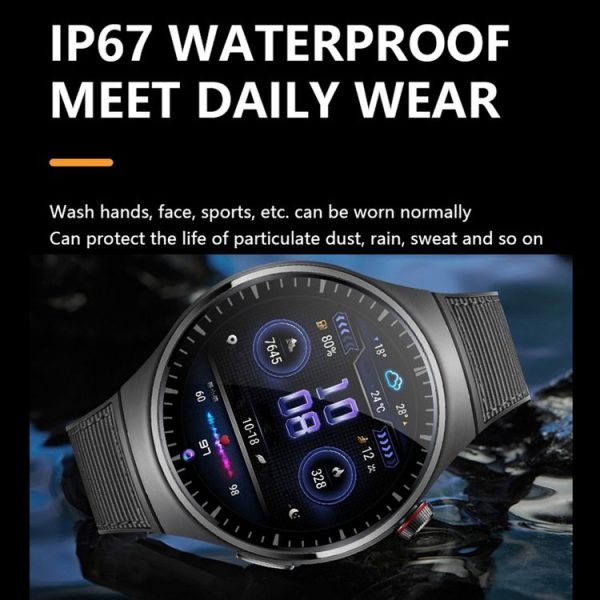 1.53 inch Front Camera Smart Watch Support AI Voice / SIM Card, Specification: 2GB+32GB (Tarnish) - Image 8