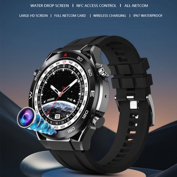 1.53 inch Front Camera Smart Watch Support AI Voice / SIM Card, Specification: 2GB+32GB (Silver) - Image 2
