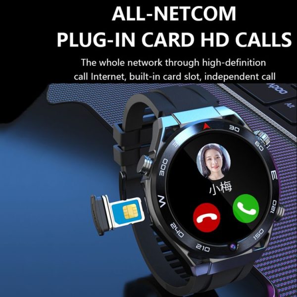 1.53 inch Front Camera Smart Watch Support AI Voice / SIM Card, Specification: 2GB+32GB (Silver) - Image 4