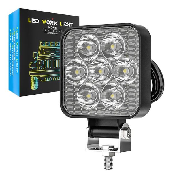 12-30V 12W 6000K 2.5 inch Car LED Engineering Auxiliary Light (White Light) - Image 6