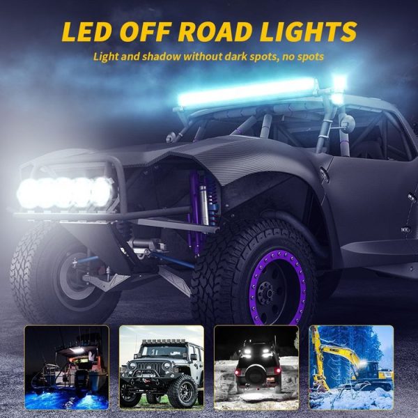 9-30V 12W 6000K 2.5 inch Car LED Engineering Auxiliary Light (White Light) - Image 2