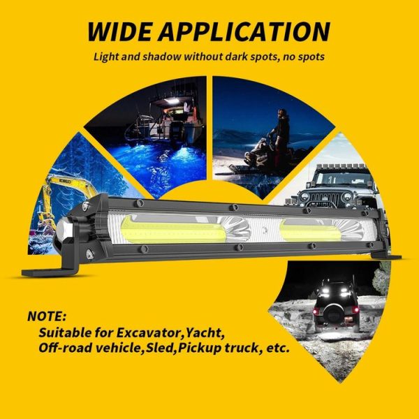 9-30V 12W 6000K Car LED Work Light (White Light) - Image 5