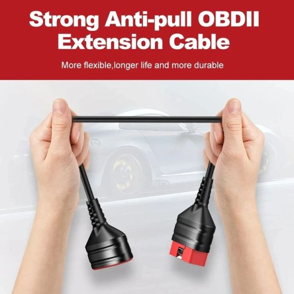 THINKCAR ThinkDiag Car OBD2 Extension Cable, Cable Length: 30cm - Image 5