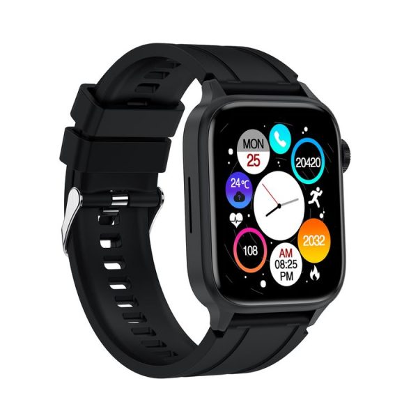 HAMTOD GT33 1.96 inch 4G Smart Call Watch Supports SOS Alarm (Black) - Image 2