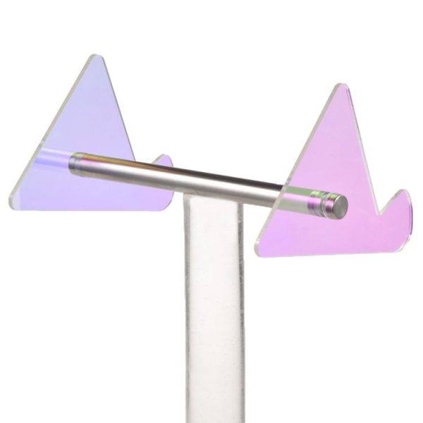 Acrylic Colorful Keyboard Storage Display Stand, Style: Single Layer - Image 3