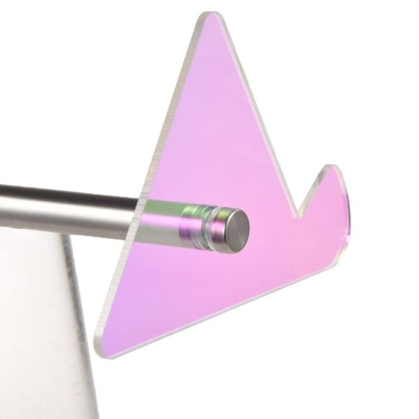 Acrylic Colorful Keyboard Storage Display Stand, Style: Single Layer - Image 6