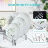 Acrylic Removable Plate Storage Rack Multi-layer Dish Drainer, Size: 16.5 x 15.3 x 11.5cm - Image 5