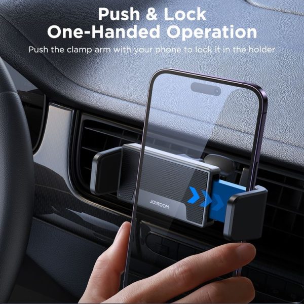 JOYROOM JR-ZS377 Car Air Vent Mobile Phone Navigation Holder (Black) - Image 3