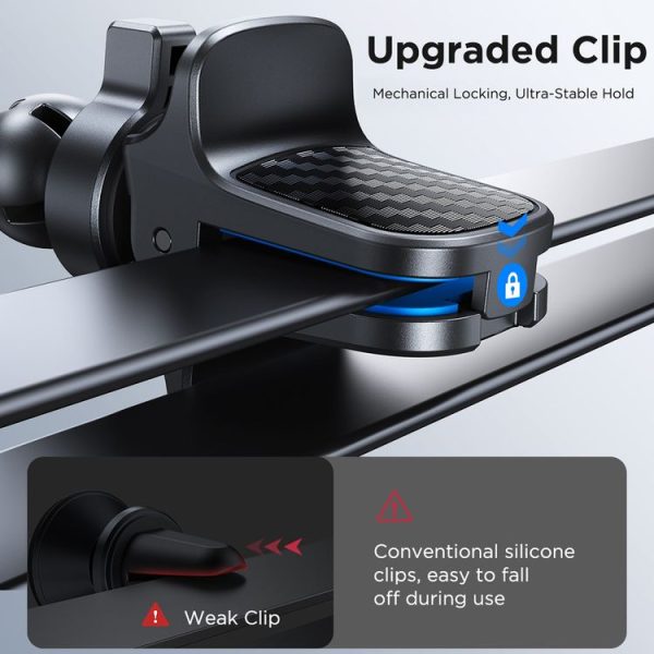 JOYROOM JR-ZS377 Car Air Vent Mobile Phone Navigation Holder (Black) - Image 6