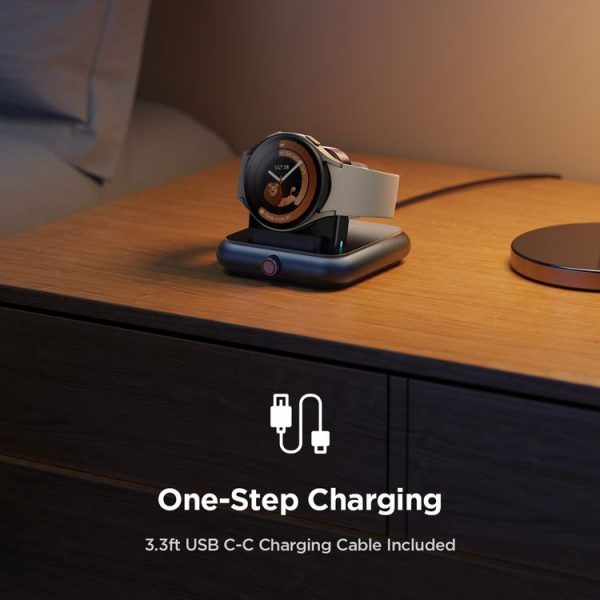 JOYROOM JR-WQW02 For Samsung Portable Watch Wireless Charger (Black) - Image 2