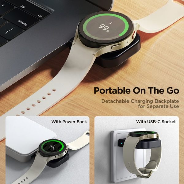 JOYROOM JR-WQW02 For Samsung Portable Watch Wireless Charger (Black) - Image 4