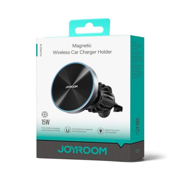 JOYROOM JR-ZS240 Pro Magnetic Wireless Car Air Outlet Charger (Black) - Image 8