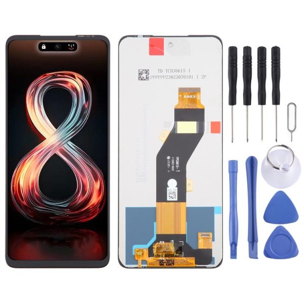 Infinix Smart 8 Pro X6525B OEM LCD Screen with Digitizer Full Assembly